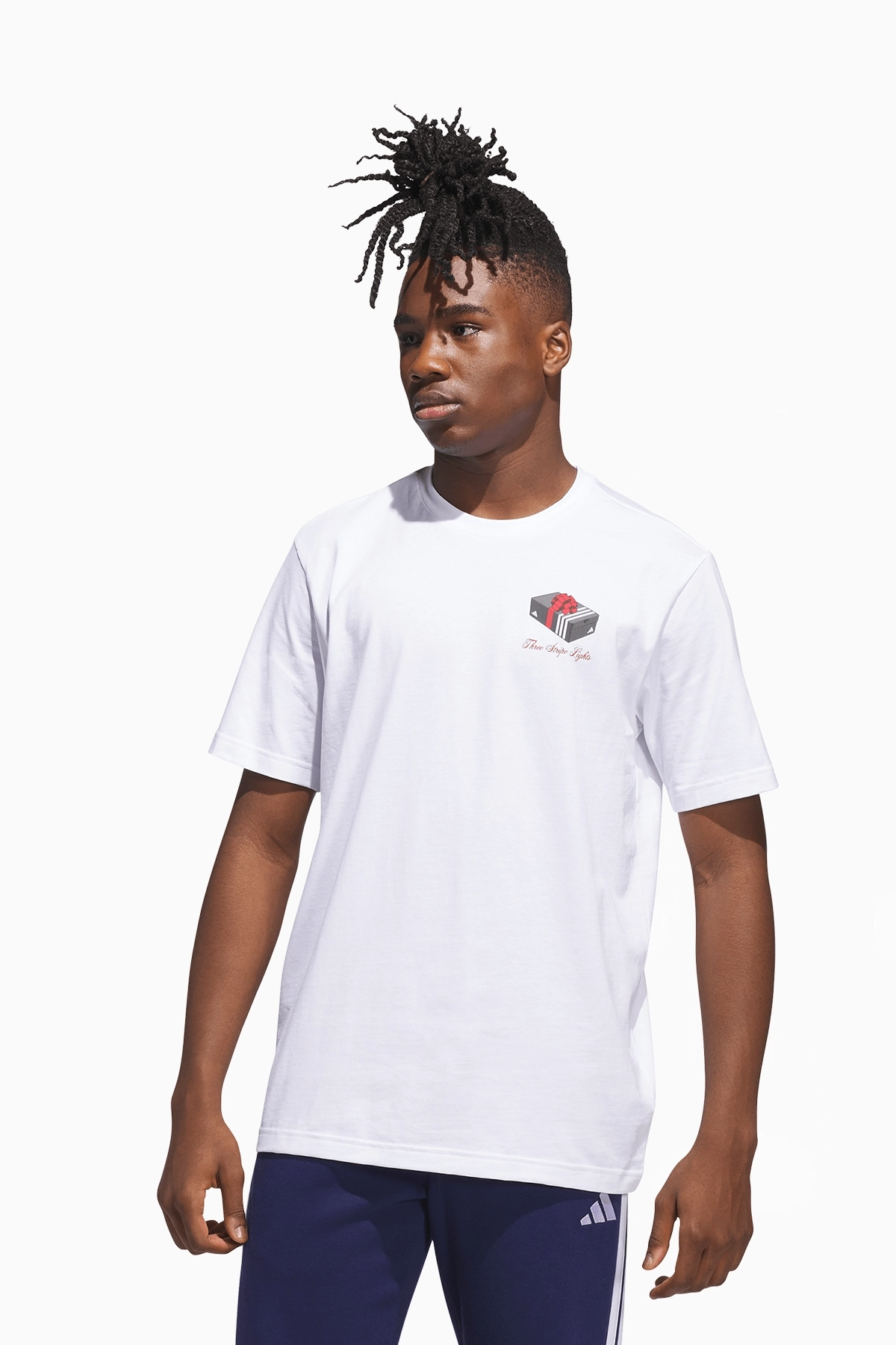 Koszulka adidas Lights Giftbox - Biały