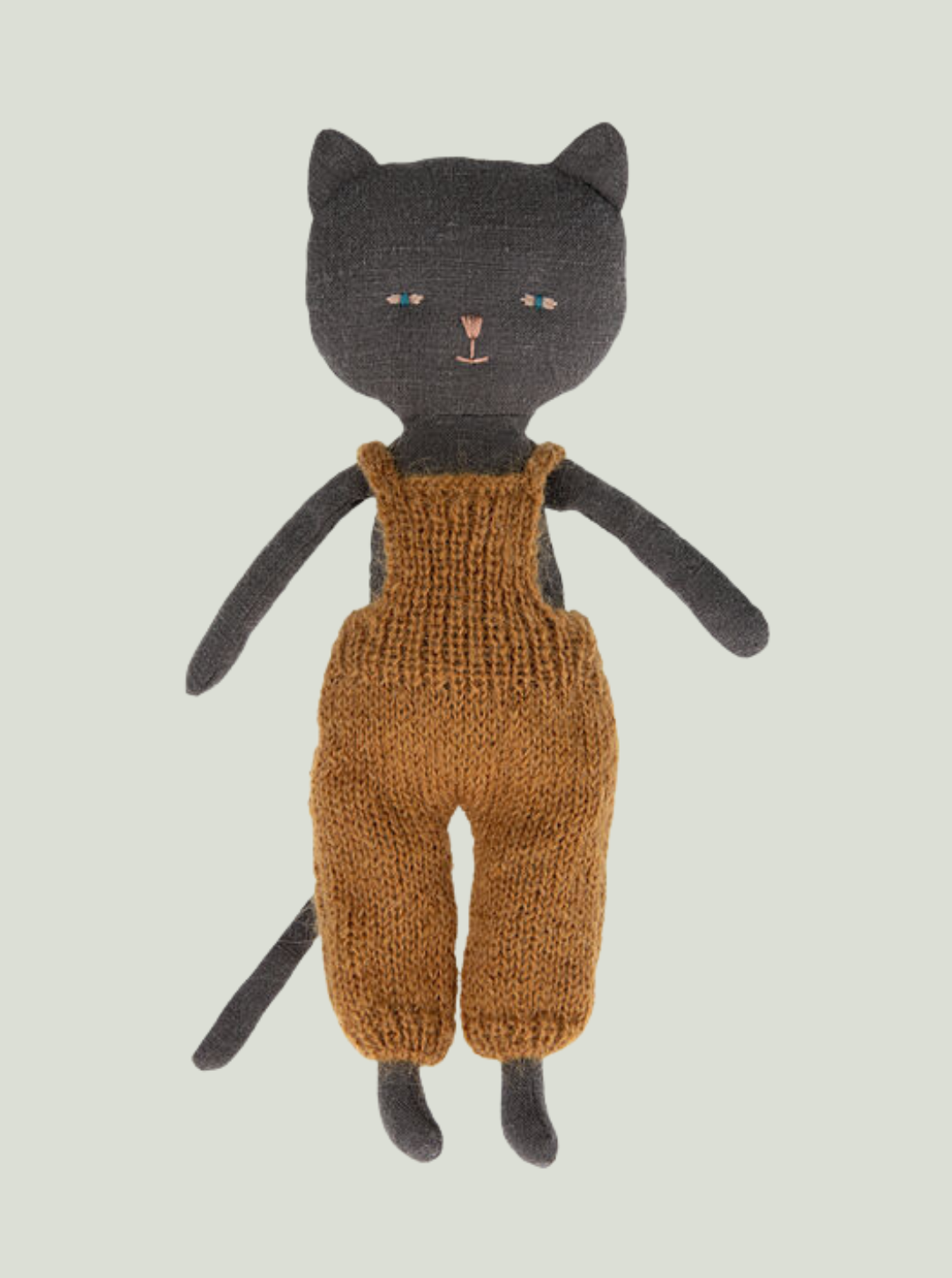 MAILEG Maskotka Kotek Chatons 23cm, czarny