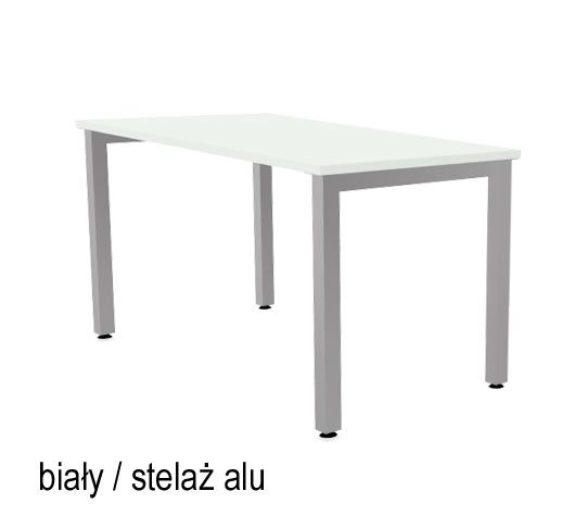 HEBE BK02/8 Biurko proste 138,5x80x74h (Kolor blatu: Biel Arktyczna)