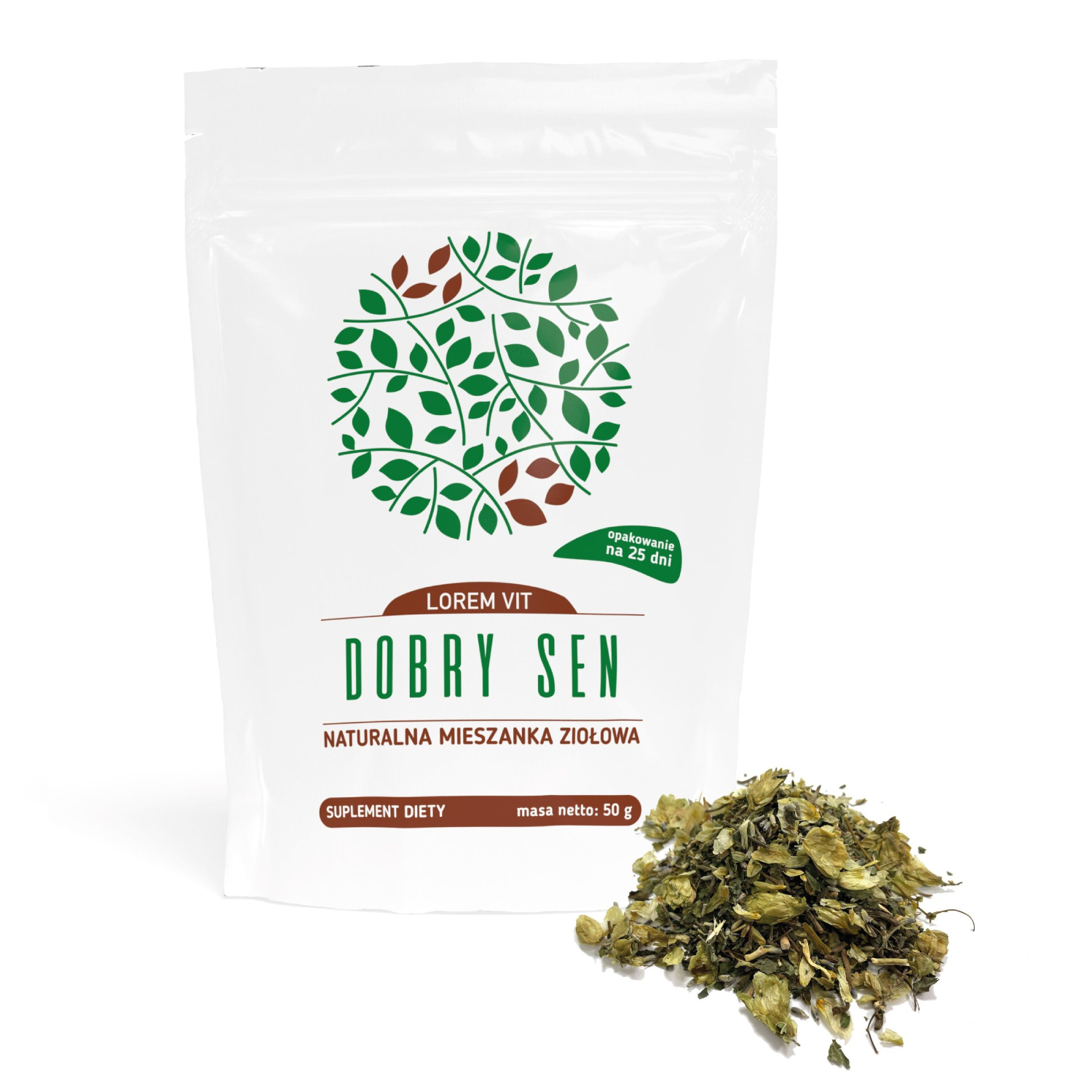 Lorem vit dobry sen, mieszanka ziołowa, 50 g