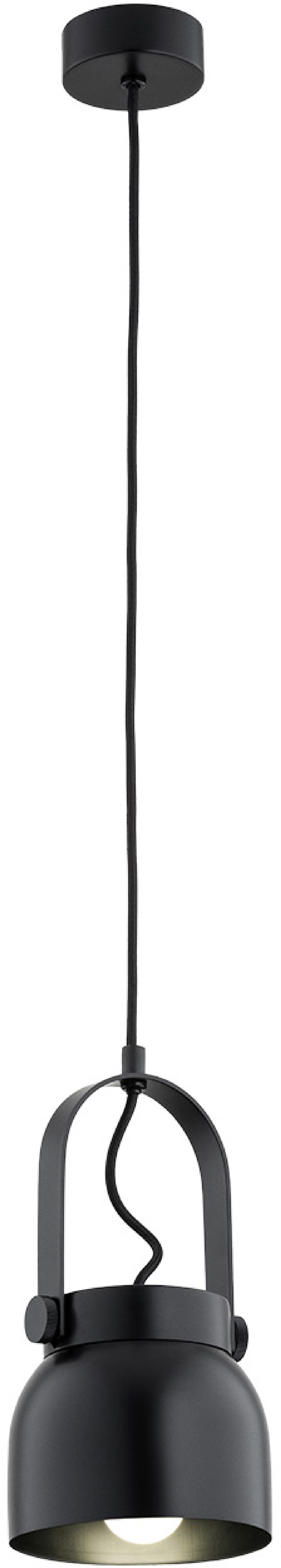 Argon Logan lampa wisząca 1x15W czarny 8291