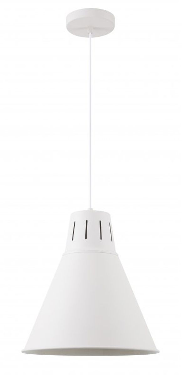 GTV Gianni lampa wisząca 1x40 W biała OS-GIAN-L-E27-00-DEC