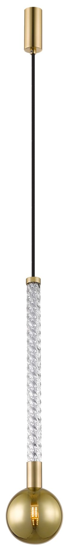 Zuma Line Mida lampa wisząca 1x6 W złota P0583-01A-2GHF