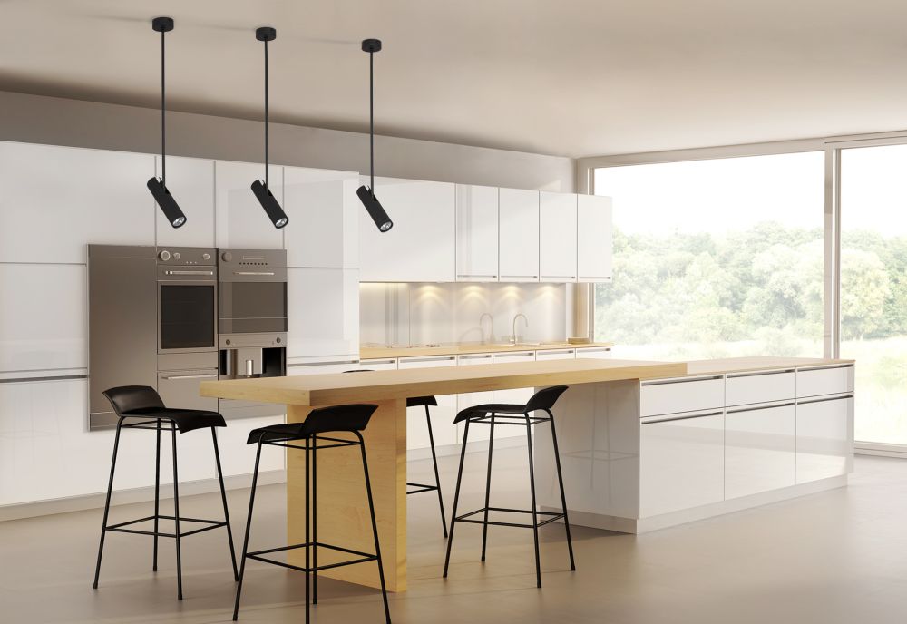 Nowodvorski Lighting Eye Super Black B lampa podsufitowa 1x35W czarna 6503 - Wysyłka w 24h