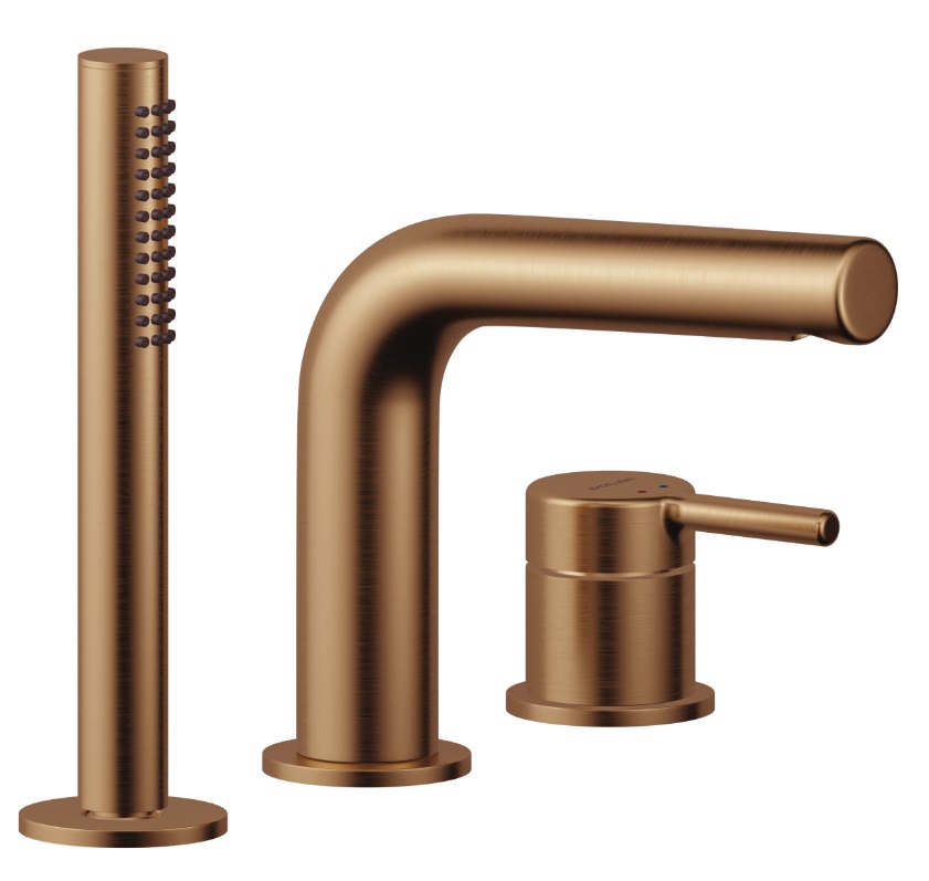 Excellent Pi bateria wannowo-prysznicowa nawannowa miedź AREX.1234CB