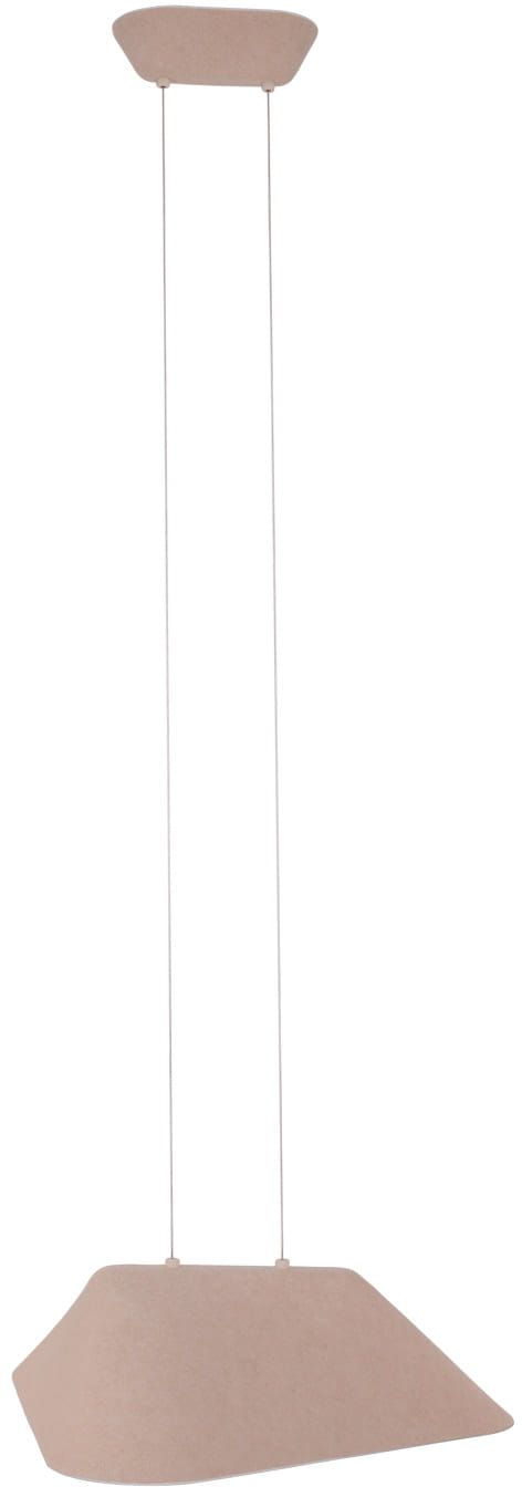 MaxLight Carbon lampa wisząca 1x8 W szary/popielaty-kremowa P0568