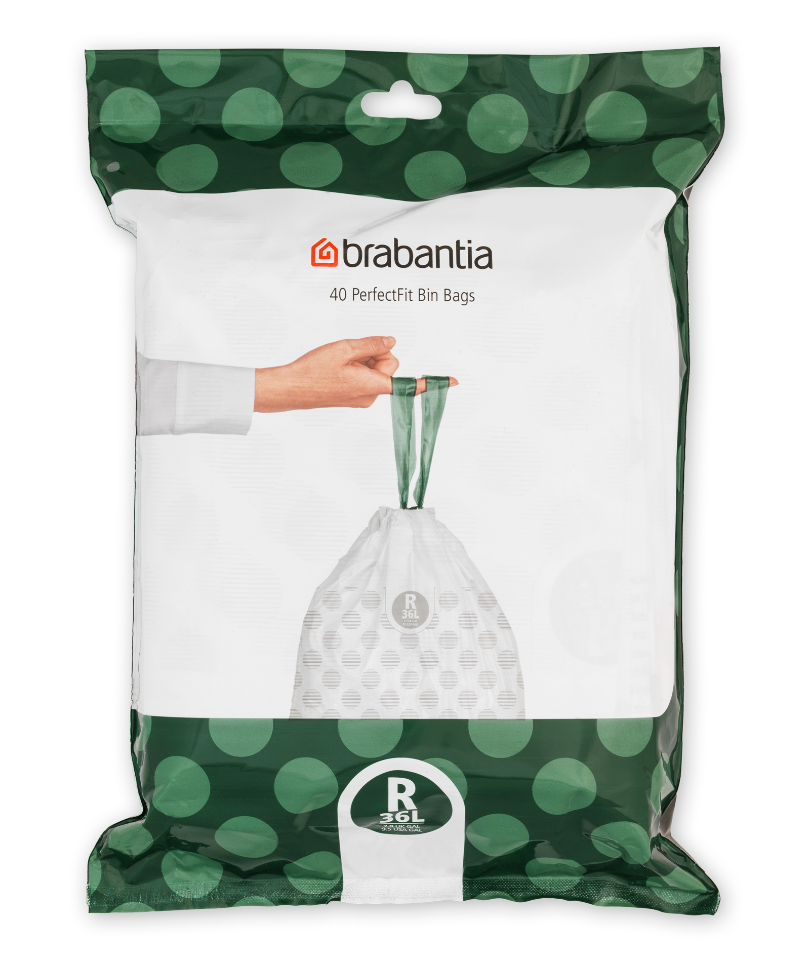 Brabantia PerfectFit worki na śmieci 36 l biały 138546 - Wysyłka w 24h