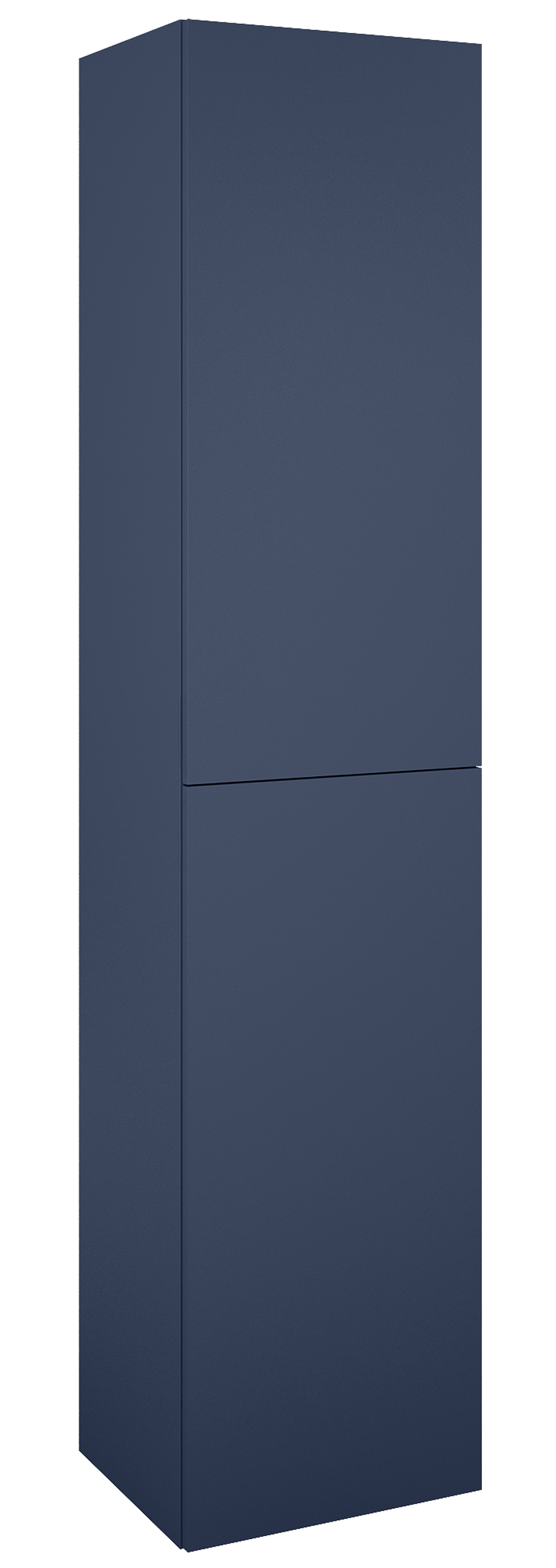 Roca Extra szafka 40x35,2x180 cm boczna wisząca niebieski mat A857956538