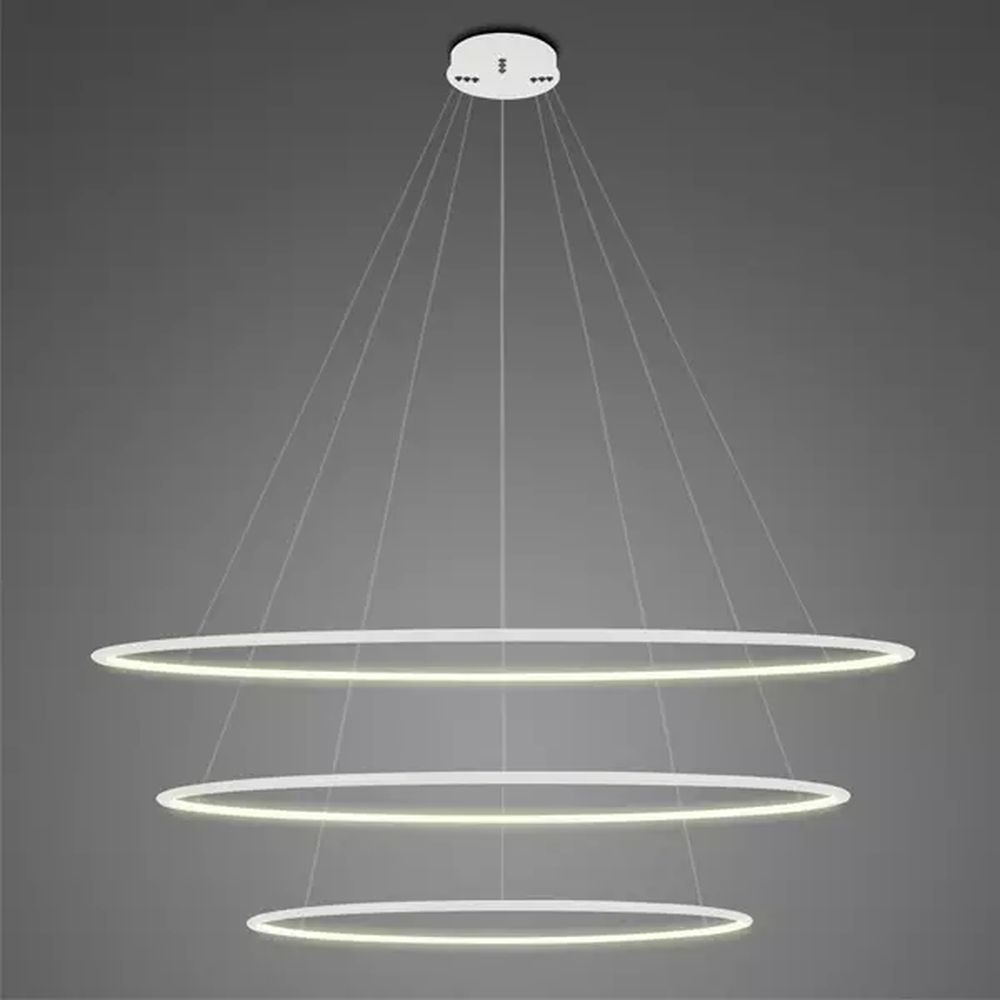 Altavola Design Ledowe Okręgi lampa wisząca 139W LED biały LA075/P_150_in_3k_white