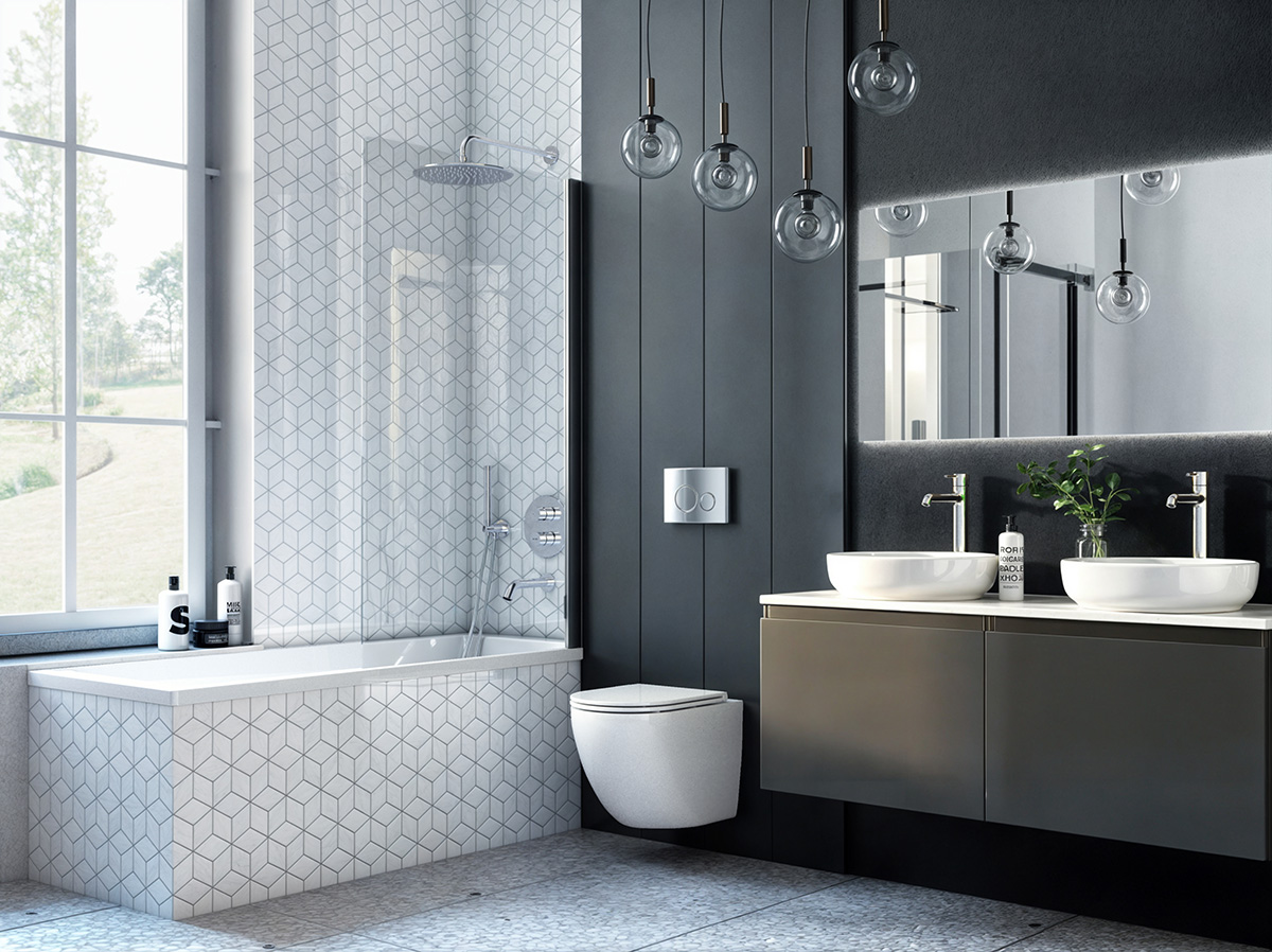 Oltens Langfoss wanna prostokątna 150x70 cm biała 10002900 - Wysyłka w 24h