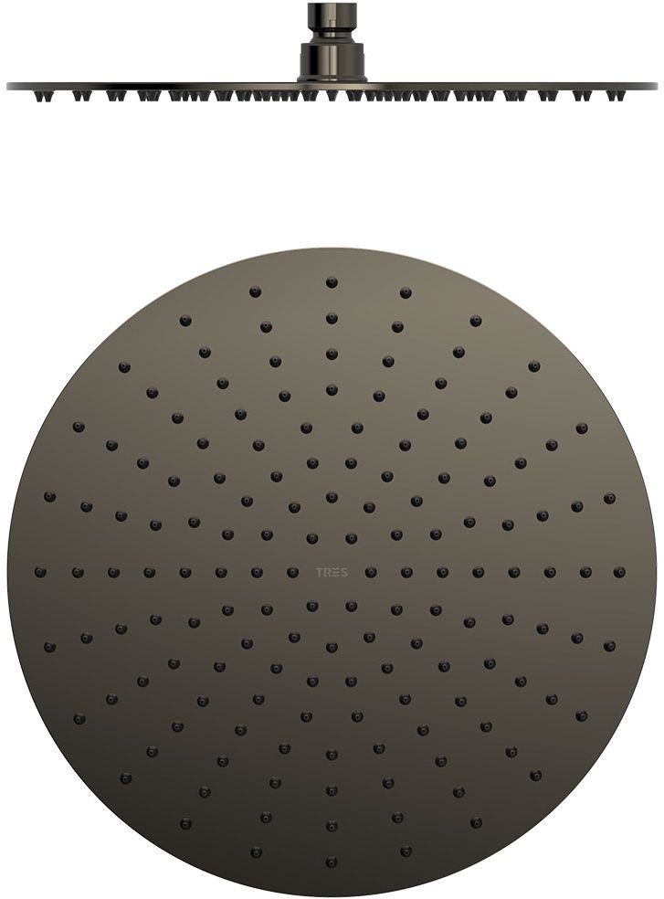 Tres deszczownica 30 cm okrągła czarny metalizowany 134315010KM