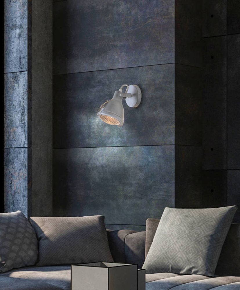 Candellux Crodo kinkiet 1x40W szary 91-71101