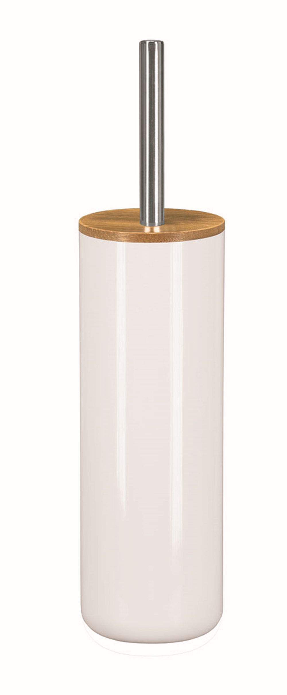 Kleine Wolke Timber szczotka toaletowa stojąca biały/bambus 5877100856 - Wysyłka w 24h