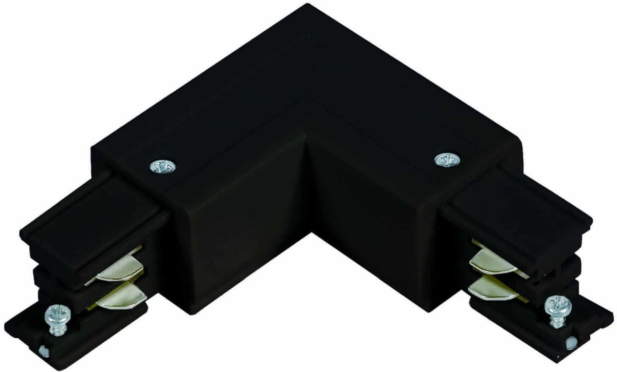 Light Prestige System 3F łącznik do szynoprzewodów L lewy czarny LP-552/3FLBK