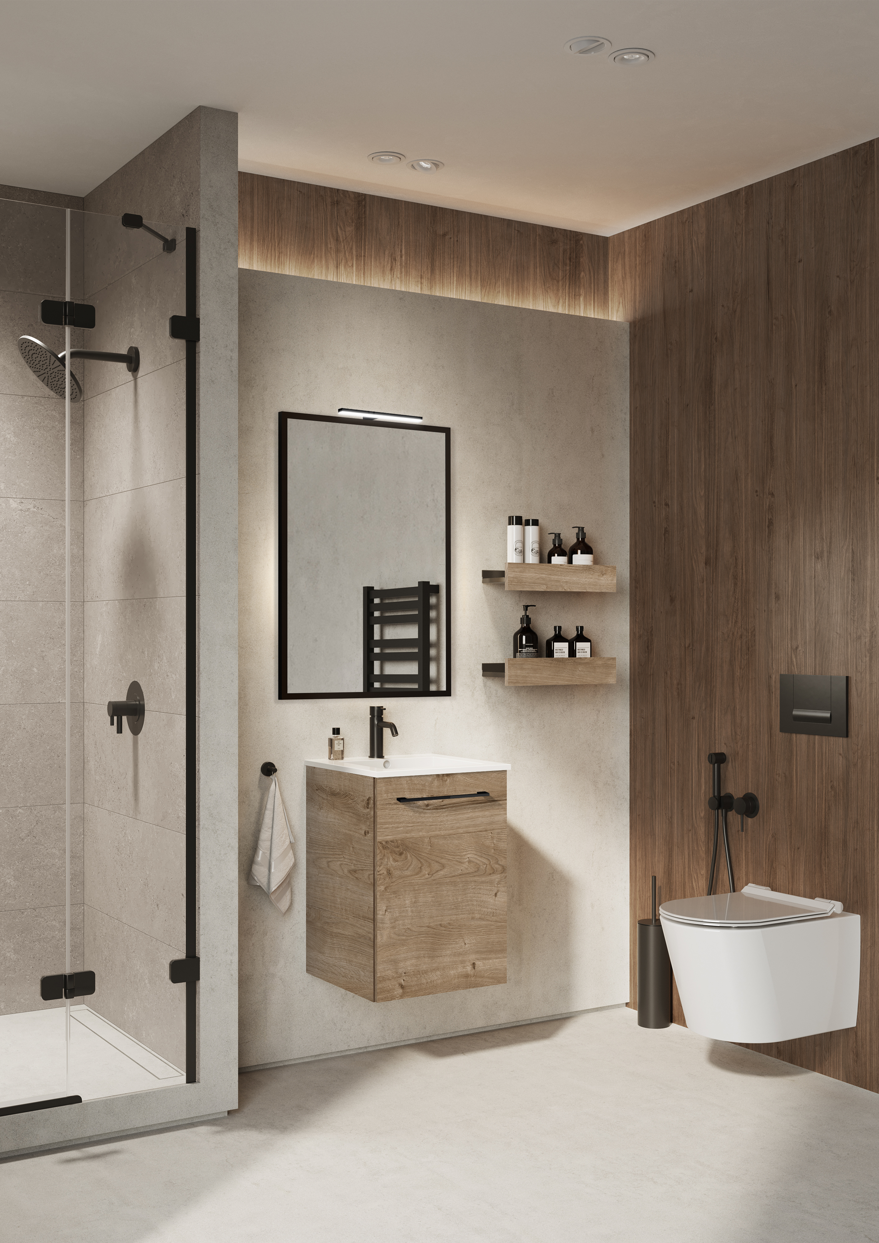 Elita For All półka 40 cm dąb canela RE130400067050