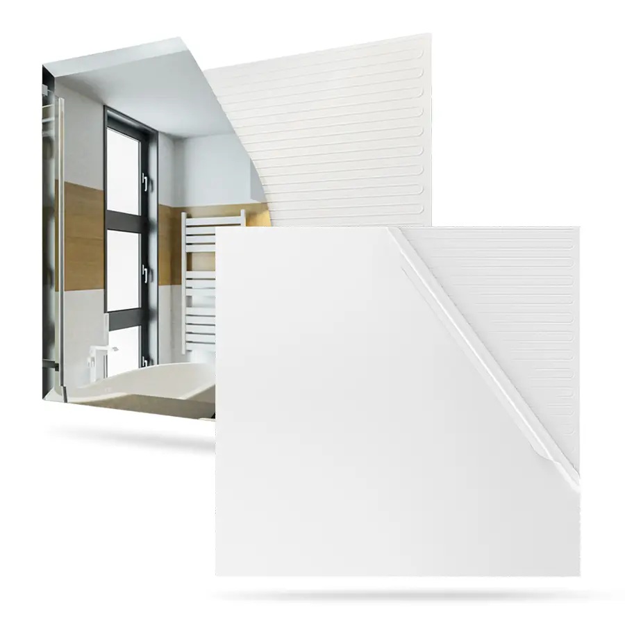 Termofol TF-AF mata grzewcza pod lustro 40 cm kwadratowa 33W biała TF-AF-1