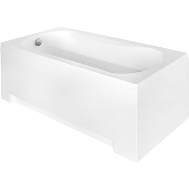 BESCO Wanna prostokątna ARIA PLUS 170x70 cm z 2 uchwytami Standard #W