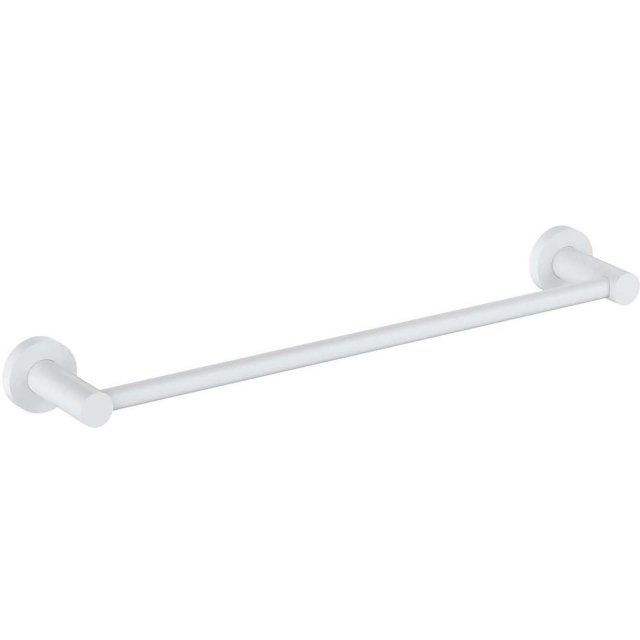 OMNIRES Wieszak na ręcznik MODERN PROJECT ścienny 40 cm biały mat MP6