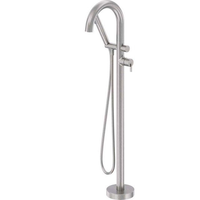 DEANTE Bateria wannowa wolnostojąca SILIA z zestawem prysznicowym chr