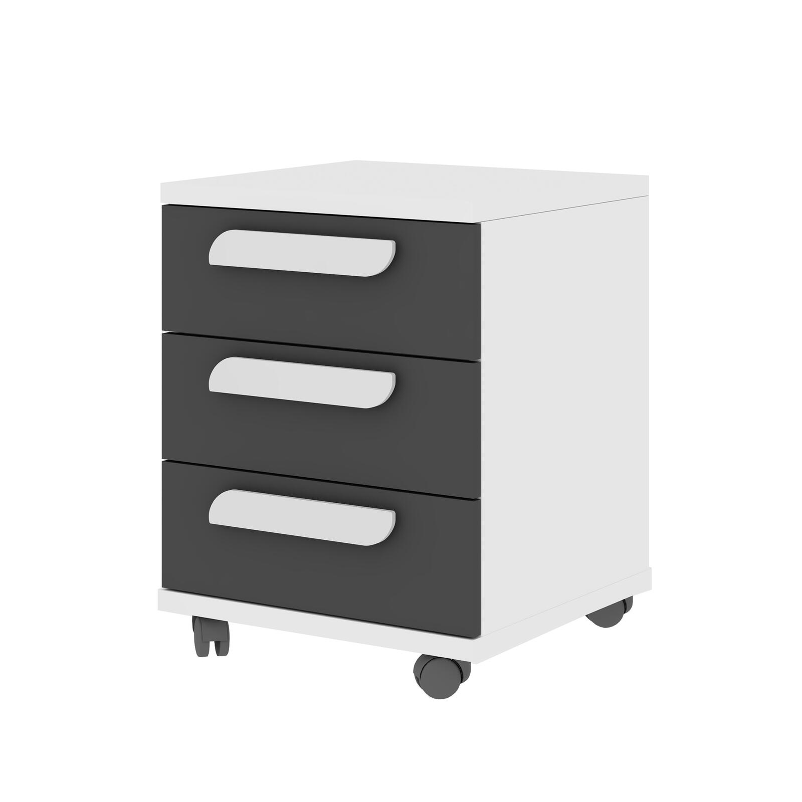 Pojemnik dla dzieci biały, odcień Mety długi