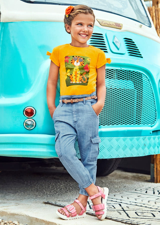 MAYORAL 3590 Spodnie dla dziewczynki ss22