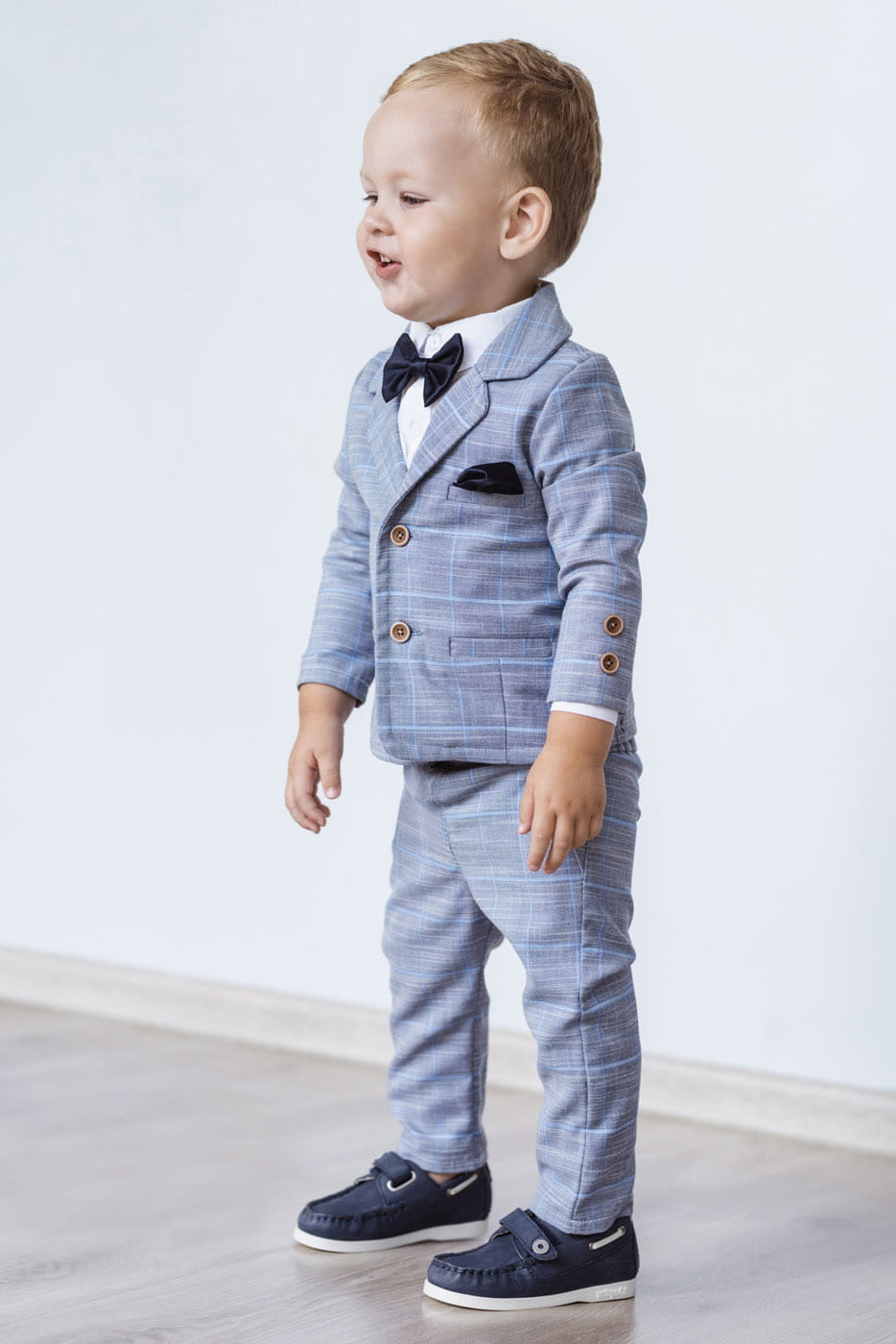 LaFerio Verona Spodnie eleganckie w kratę