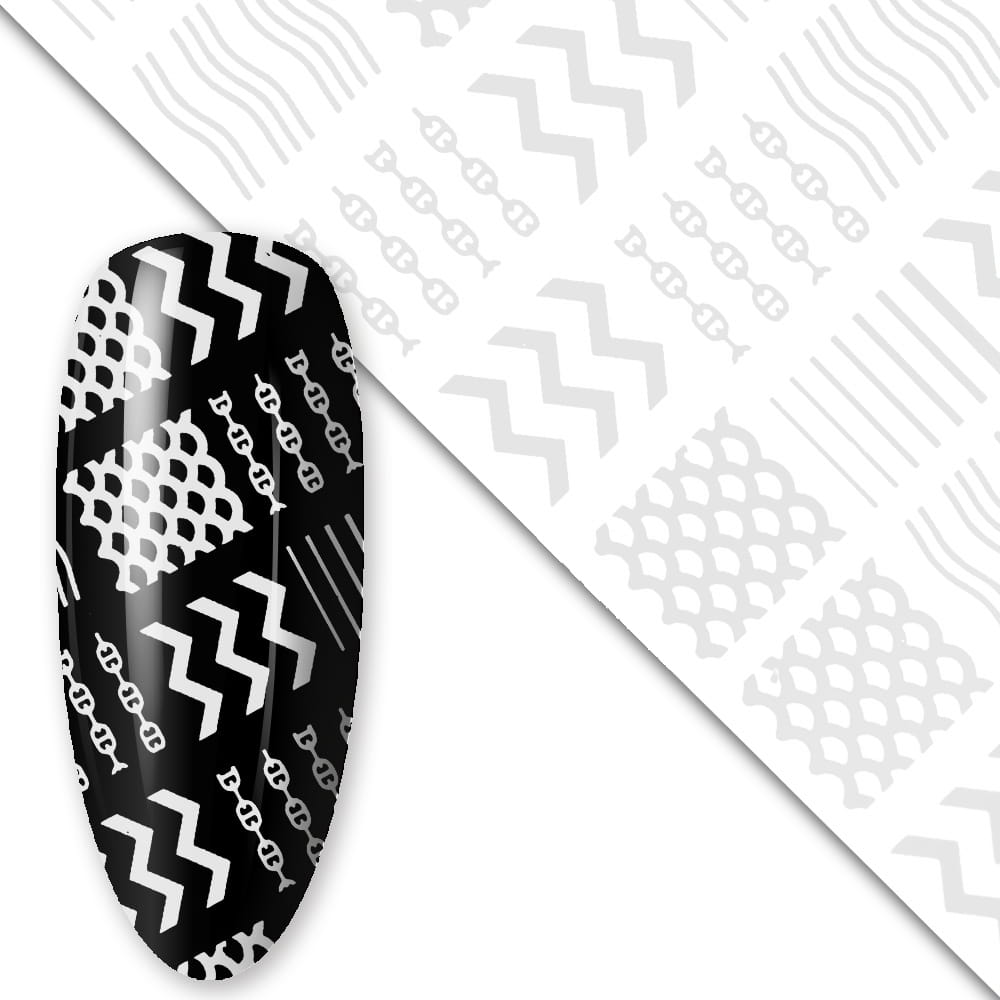 Folia transferowa White Collection 100 cm Nr 7