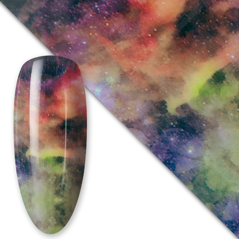 Folia transferowa do paznokci 80 cm Cosmic Nr 8