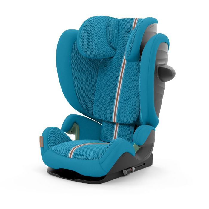 Cybex Solution G i-Fix - fotelik samochodowy dla dzieci od 100 do 150 cm wzrostu-Plus Beach Blue