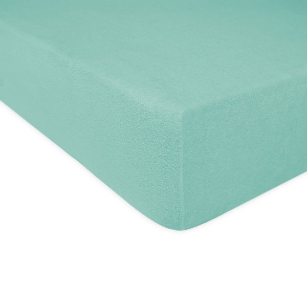 Grube Prześcieradło FROTTE 140x200 na gumkę wz. 045 jasny turkus