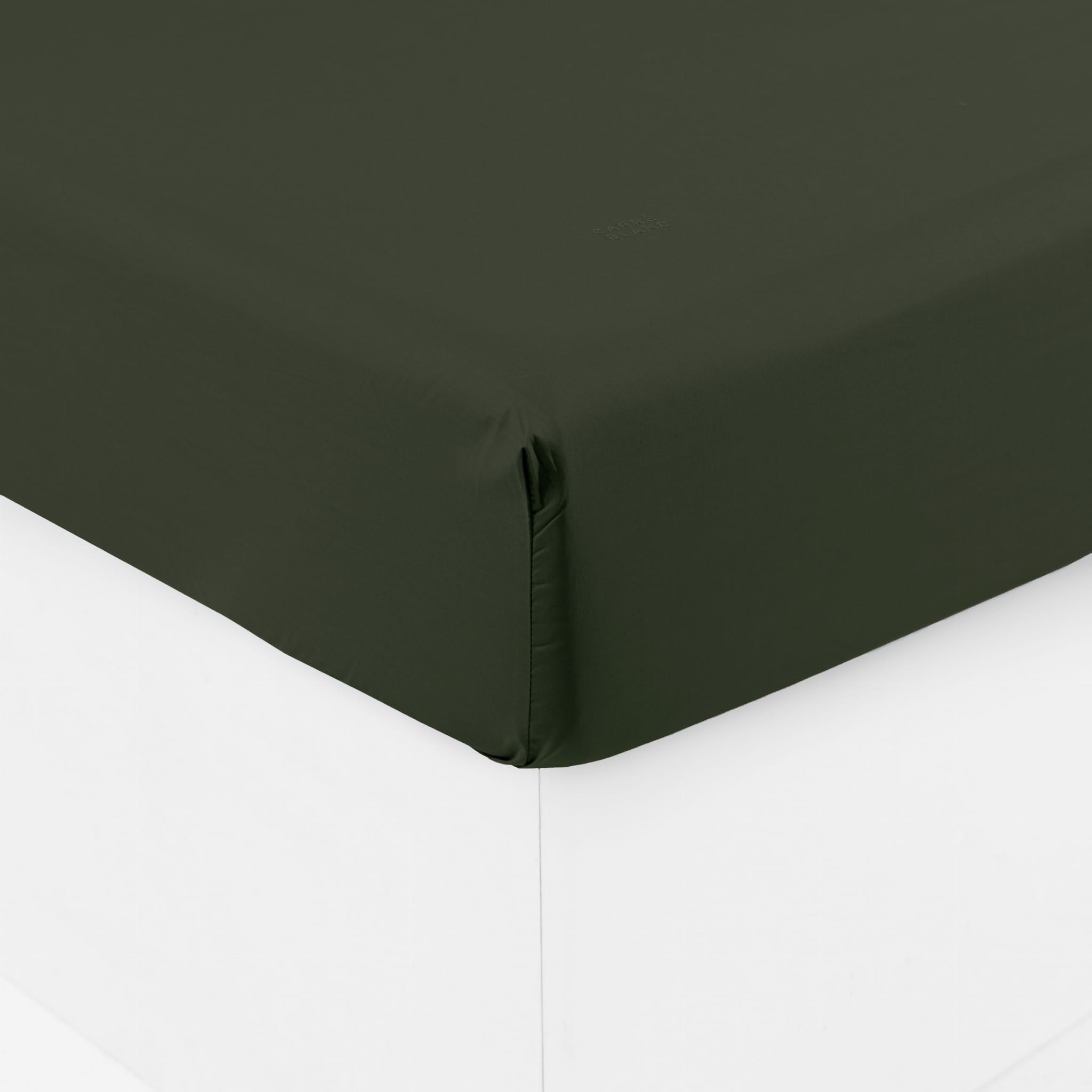 prześcieradło NEO kaki bawełna perkalowa