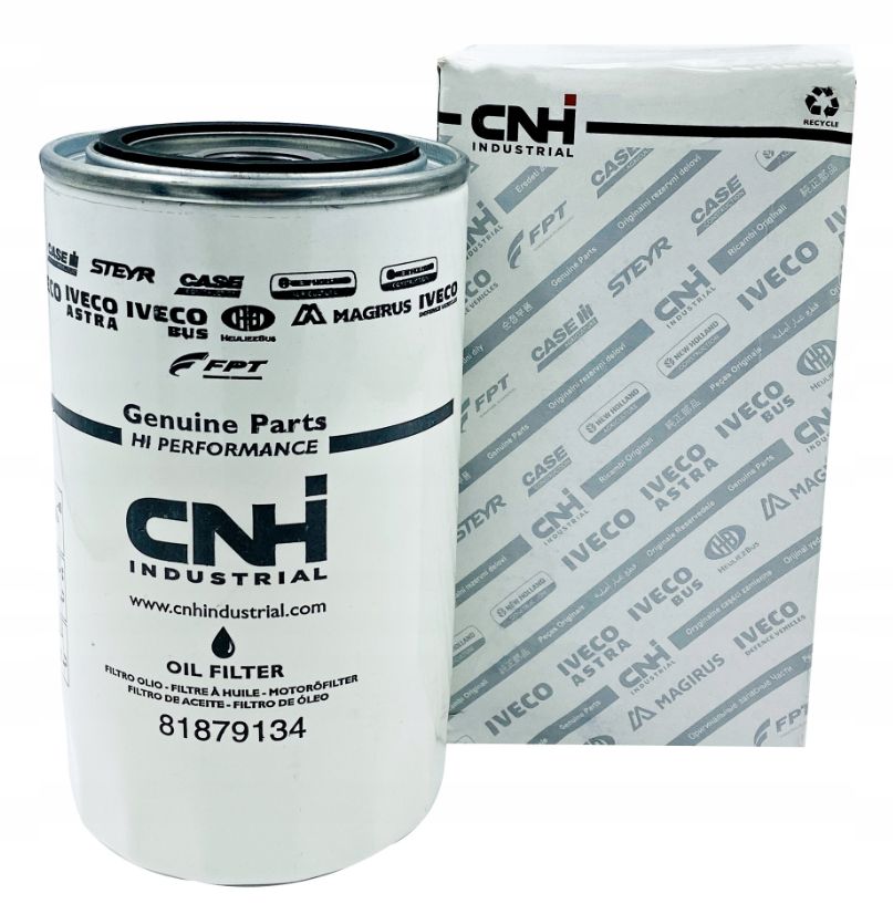 Filtr oleju silnika New Holland TM TC CX TX CASE 81879134 CNH