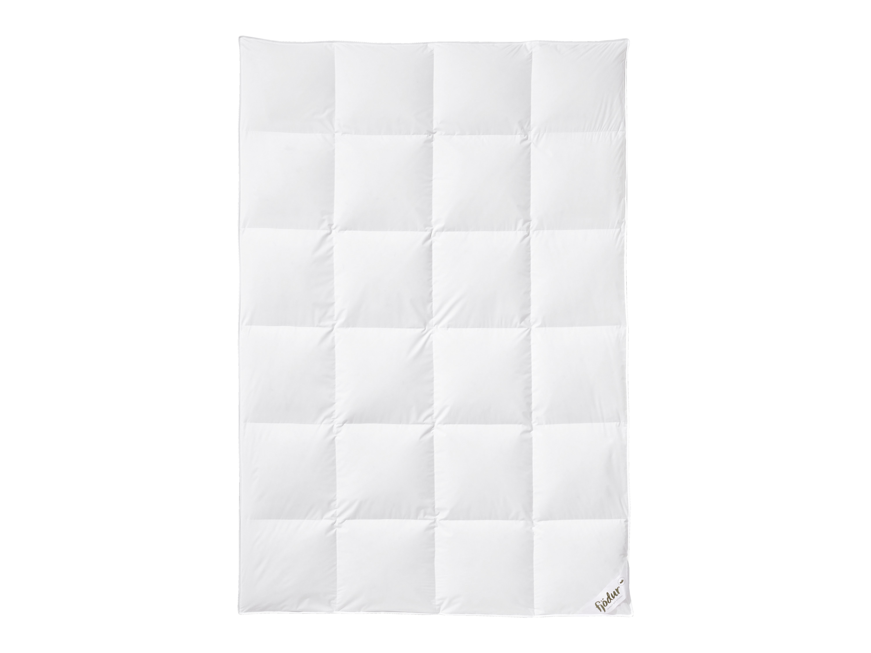 Fjödur Luksusowa kołdra z gęsim puchem, ciepła 135 X 200 CM