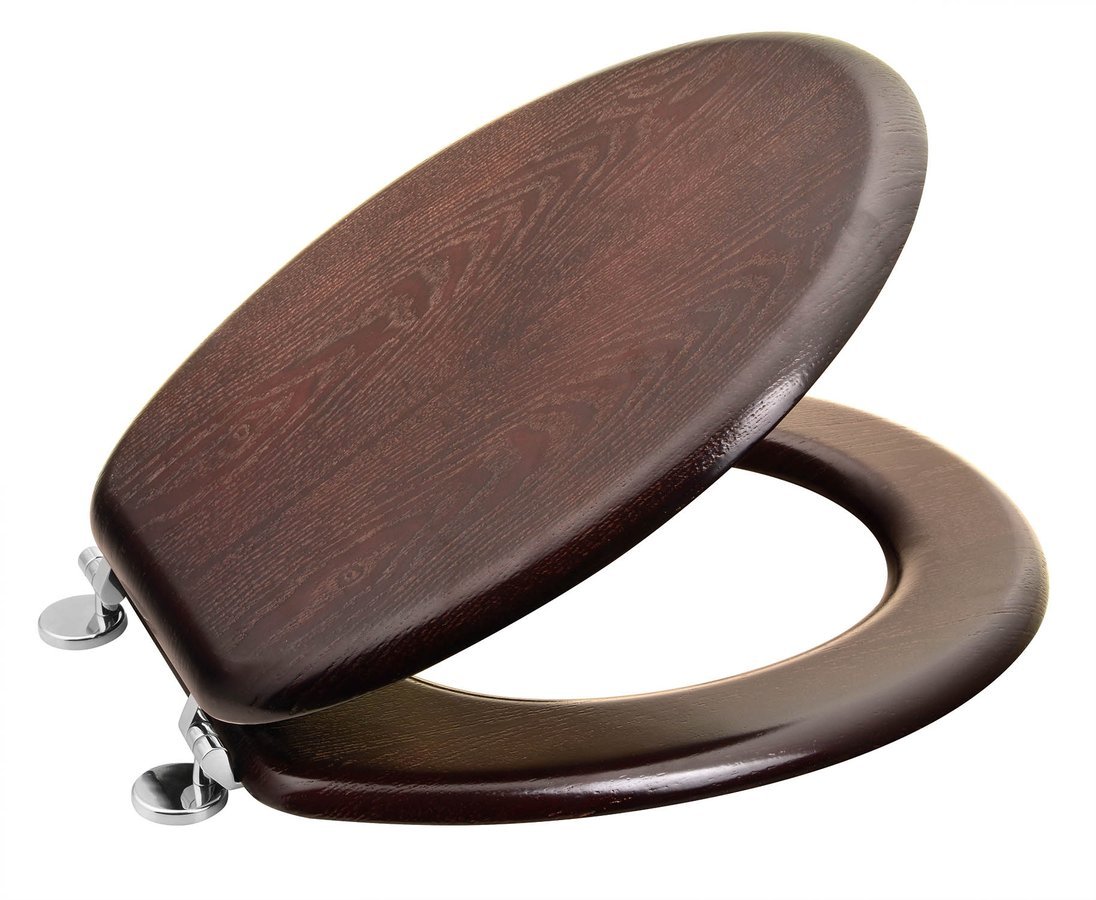 Darmowa Dostawa - Deska sedesowa zwykła brązowy Aqualine 170511