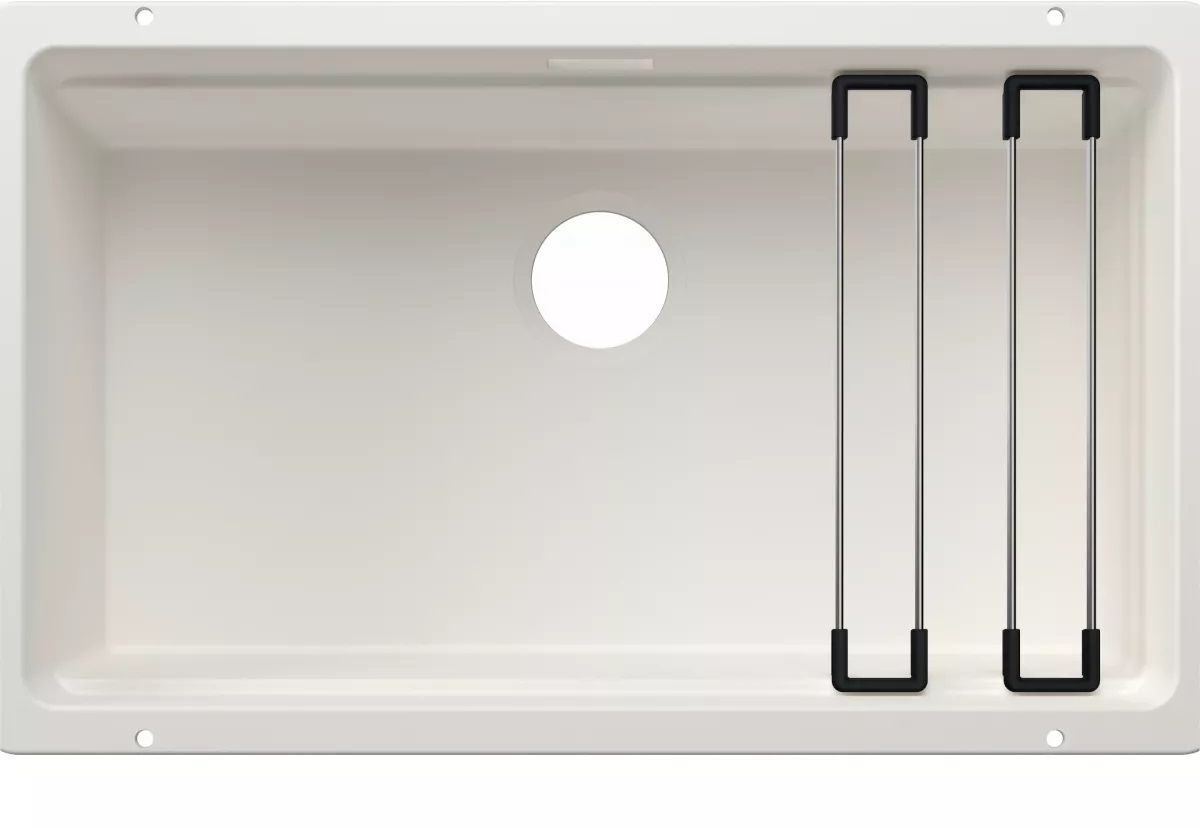 Darmowa Dostawa - Zlewozmywak granitowy 73x46 cm biały Blanco Etagon 700-U 527767