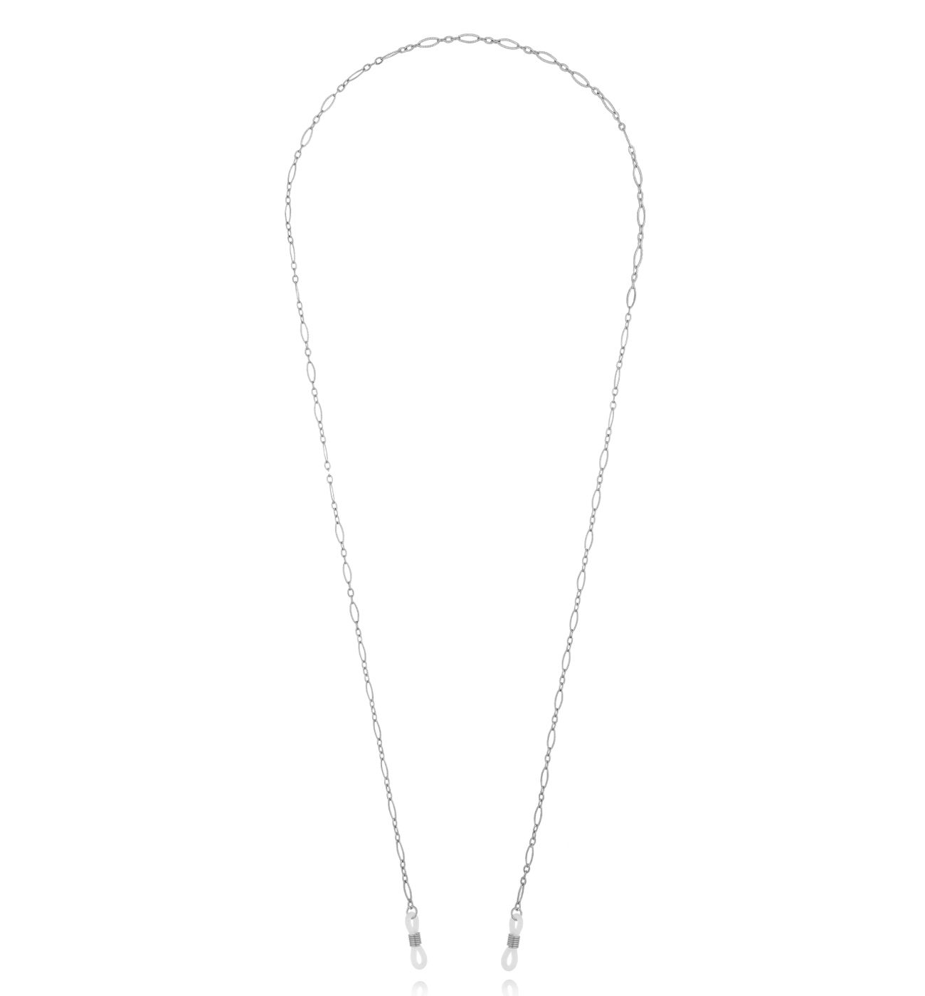 Łańcuszek do okularów srebrny Karin NSY0003