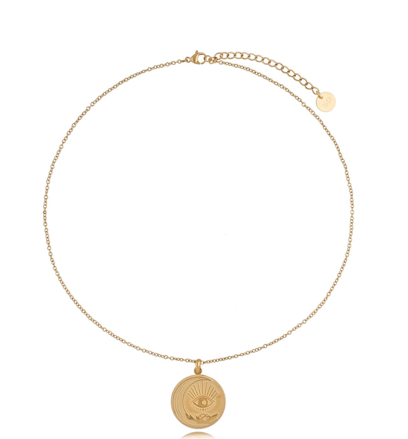 Naszyjnik złoty z okiem Mystic NSA0356