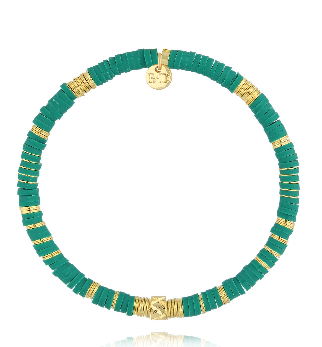 Bransoletka zielona BSC2229