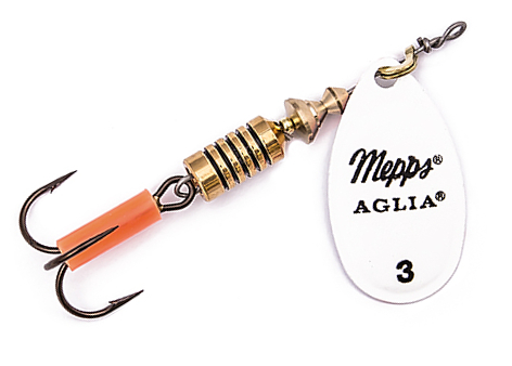 Mepps błystka AGLIA FLUO BIAŁA #4