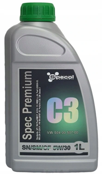 SPECOL SPEC PREMIUM C3 SN/SM/CF 504/507 5W30 1L - Petrostar