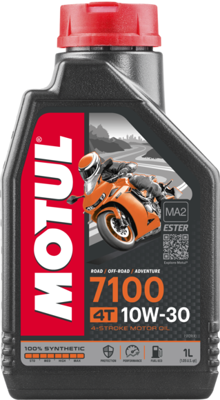 MOTUL 7100 10W30 4T MA2 ESTER 1L - Petrostar