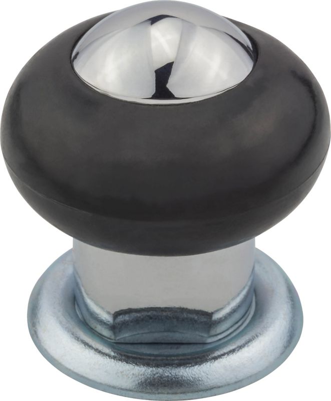 Odbój drzwiowy mosiądz satyna