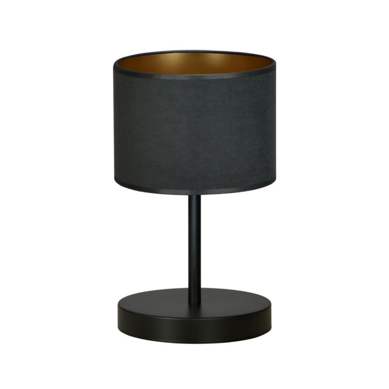 Lampa stołowa Emibig Hilde czarna 1 x E27 x 15W IP20 wym: 34 x 20 x 20 cm metal - 1 szt.