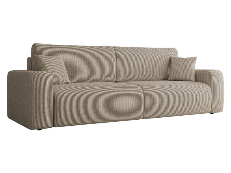 Kanapa MIRJAN 24 z funkcją spania Piano Sztruks cappuccino 1 szt.