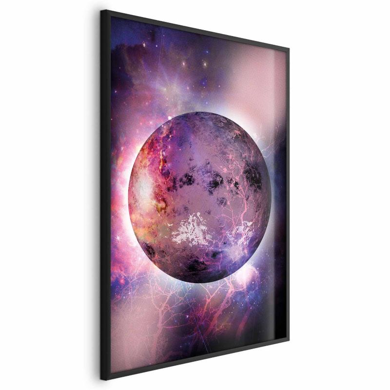 Plakat Artgeist Nieznana planeta 21x30 cm z ramą czarną 1 szt