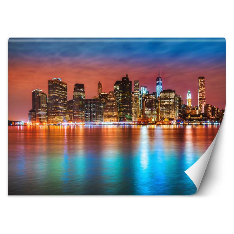 Fototapeta Feeby Manhattan nocą 300x210 1 szt