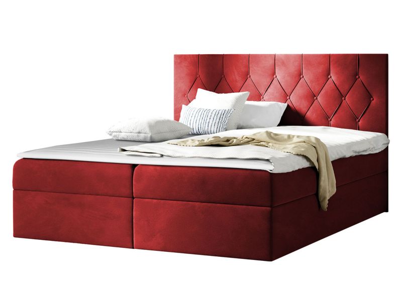 Łóżko kontynentalne MIRJAN 24 Sky 180x200 poziomkowy 1 szt.