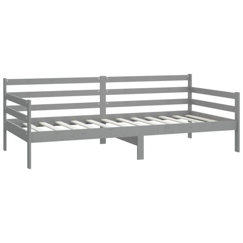 Łóżko dzienne WaszeMeble 90x200 cm szare WM-3083596 1 szt.