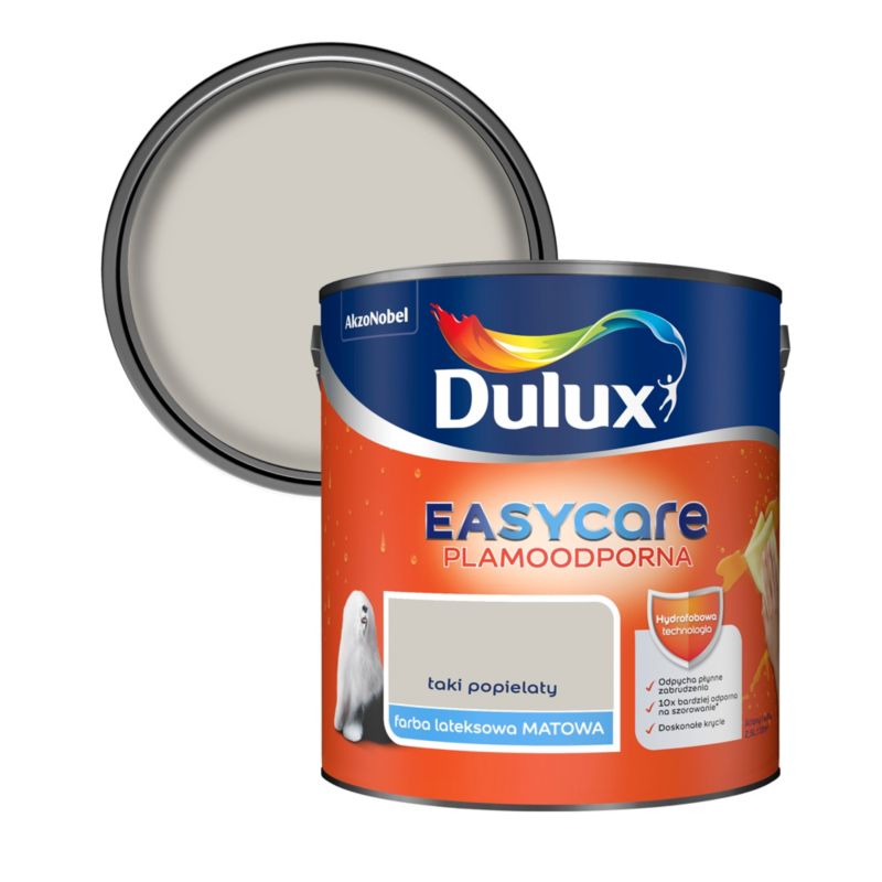 Farba Dulux EasyCare taki popielaty 2,5 l