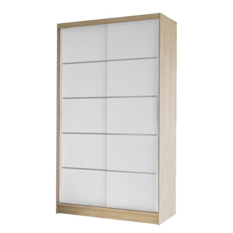 Szafa MIRJAN 24 z drzwiami przesuwnymi Diego IV dąb sonoma/biały 1 szt.